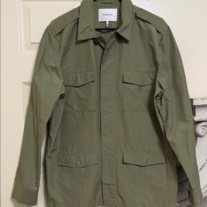 Frame Denim Men's Military Green Field Jacket
